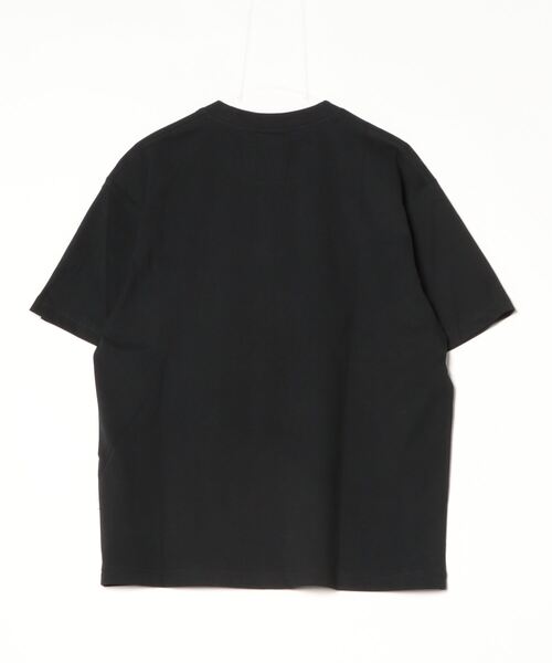 GRAF&WU（グラフアンドユー）の「A'GEM/9 × .kom 『GRAF&WU/グラフアンドユー』 刺繍キャラ　半袖カットソー（Tシャツ/カットソー・レディース・ホワイト/ピンク/ブラック・L/XL）」の4枚目の写真