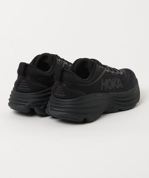 HOKA(ホカ)の「HOKA ONE ONE M BONDI 8 1123202-BBLC(スニーカー・メンズ・ブラック・30cm/29cm/28.5cm/28cm/27.5cm/27cm/26.5cm/26cm/25.5cm/25㎝)」の3枚目の写真