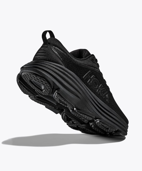 HOKA(ホカ)の「HOKA ONE ONE M BONDI 8 1123202-BBLC(スニーカー・メンズ・ブラック・30cm/29cm/28.5cm/28cm/27.5cm/27cm/26.5cm/26cm/25.5cm/25㎝)」の5枚目の写真