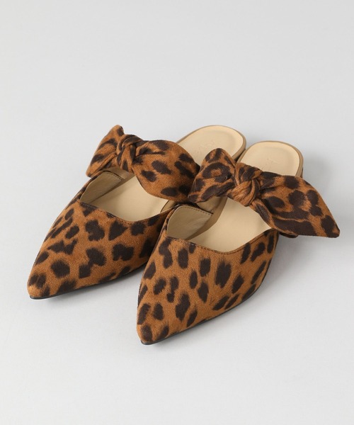 A part by（アパートバイ）の「リボンミュール（パンプス・レディース・ブラック/ブラウン・LARGE/MEDIUM）」の3枚目の写真