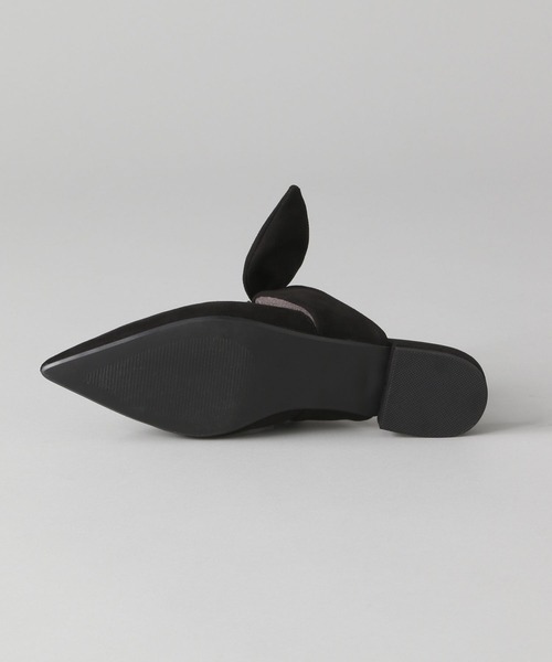 A part by（アパートバイ）の「リボンミュール（パンプス・レディース・ブラック/ブラウン・LARGE/MEDIUM）」の8枚目の写真