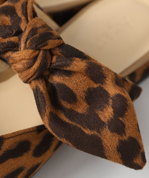 A part by（アパートバイ）の「リボンミュール（パンプス・レディース・ブラック/ブラウン・LARGE/MEDIUM）」の11枚目の写真