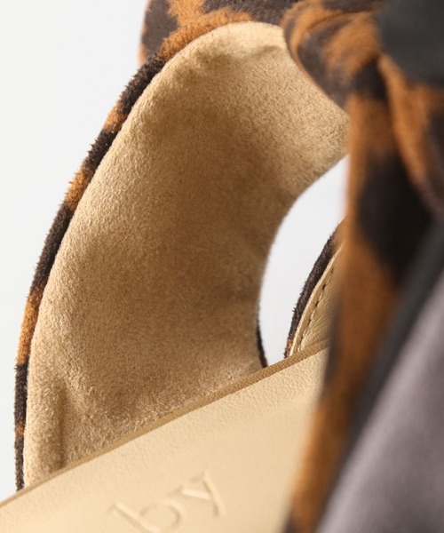 A part by（アパートバイ）の「リボンミュール（パンプス・レディース・ブラック/ブラウン・LARGE/MEDIUM）」の12枚目の写真