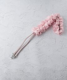 Grandedge（グランドエッジ）の「パール調タックフリルストラップ（スマホグッズ）」