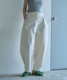 CURVE COTTON PANTS
