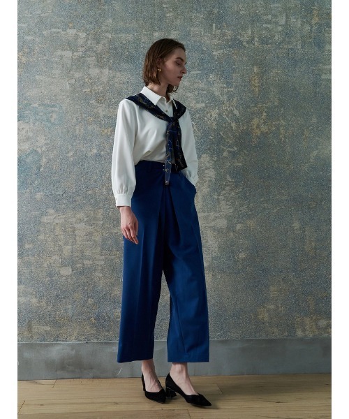 TONAL（トーナル）の「スカーフタイドッキングシャツ（シャツ/ブラウス