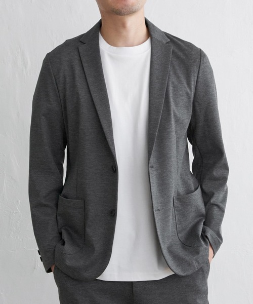 【セットアップ可能】GOKU楽ワークテーラードジャケット（テーラードジャケット）｜IKKA LOUNGE（イッカラウンジ）