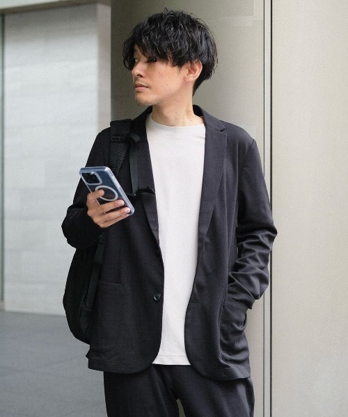 【セットアップ可能】GOKU楽ワークテーラードジャケット（テーラードジャケット）｜IKKA LOUNGE（イッカラウンジ）