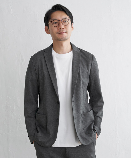 【セットアップ可能】GOKU楽ワークテーラードジャケット（テーラードジャケット）｜IKKA LOUNGE（イッカラウンジ）