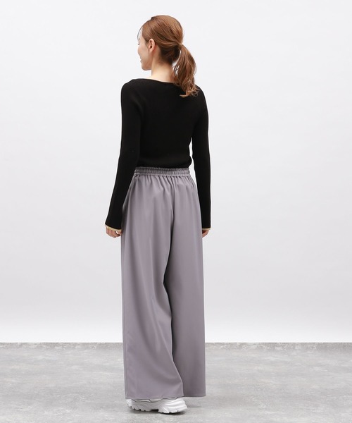 LAKOLE（ラコレ）の「トロミイージーパンツ / 143671（その他パンツ・レディース・ブラウン/アイボリー/ブラック/グレー・SMALL/MEDIUM/LARGE）」の19枚目の写真