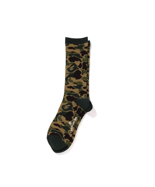 【adidas】BAPE ソックス 靴下 adidas BAPE SOCKS ホワイト/ブラック（アディダス ベイプ