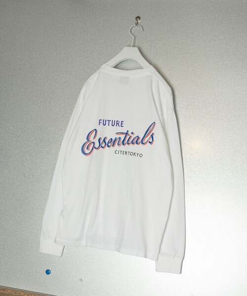 CITEN（シテン）の「＜LETTERBOY×CITEN＞  ロンT（Tシャツ/カットソー・レディース・ホワイト/ブラック・M/L）」の4枚目の写真