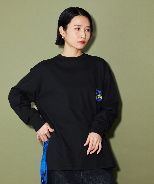 CITEN（シテン）の「＜LETTERBOY×CITEN＞  ロンT（Tシャツ/カットソー・レディース・ホワイト/ブラック・M/L）」の13枚目の写真