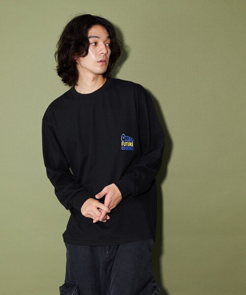 CITEN（シテン）の「＜LETTERBOY×CITEN＞  ロンT（Tシャツ/カットソー・レディース・ホワイト/ブラック・M/L）」の17枚目の写真