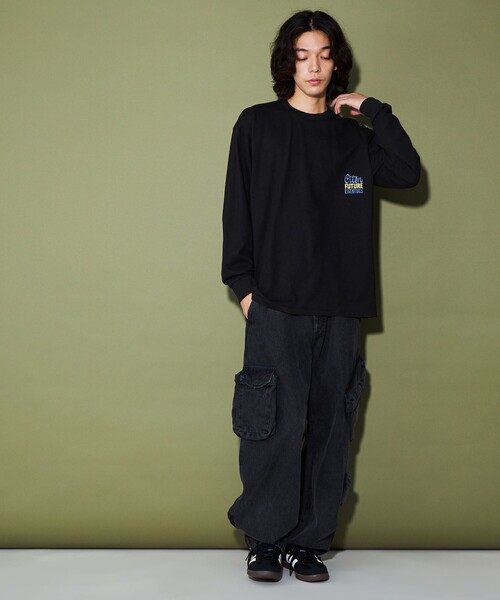 CITEN（シテン）の「＜LETTERBOY×CITEN＞  ロンT（Tシャツ/カットソー・レディース・ホワイト/ブラック・M/L）」の18枚目の写真