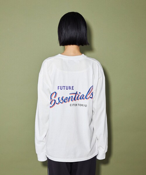 CITEN（シテン）の「＜LETTERBOY×CITEN＞  ロンT（Tシャツ/カットソー・レディース・ホワイト/ブラック・M/L）」の22枚目の写真