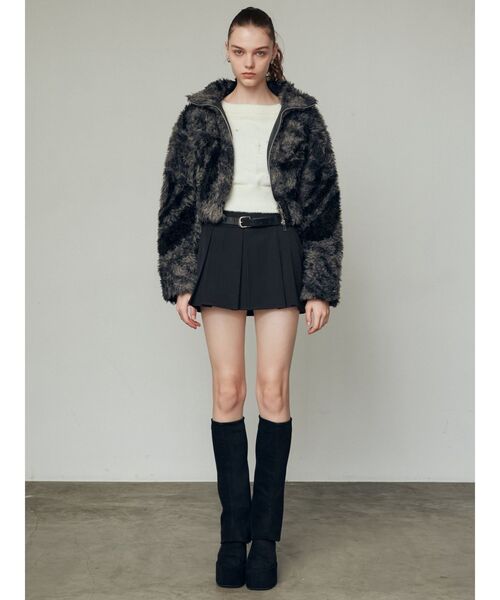 EMODA（エモダ）の「シングルミニボアブルゾン（ブルゾン）」 - WEAR