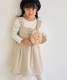 ROPE' PICNIC（ロペピクニック）の「【KIDS】ツイードジャンパースカート/WEB限定:110cmサイズ・リンクコーデ（ジャンパースカート・キッズ）」