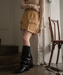 tweed mini skirt / ツイードミニスカート