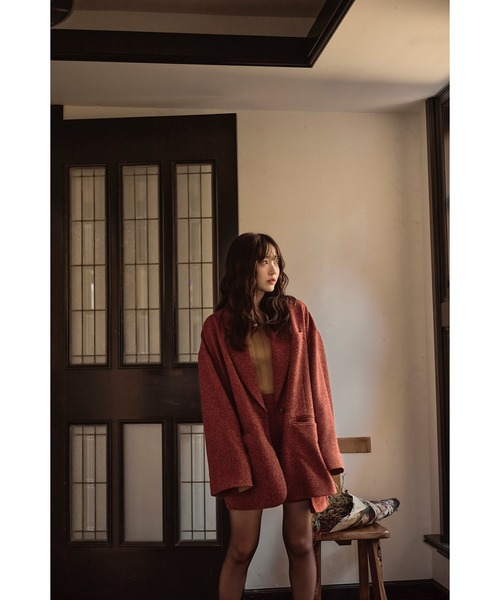 tweed mini skirt / ツイードミニスカート（スカート）｜mideal