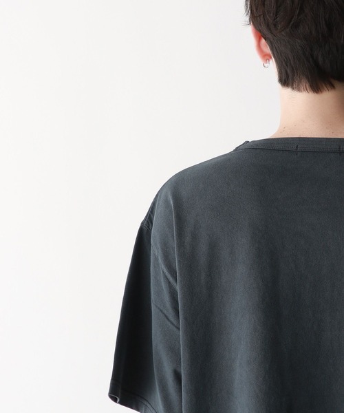 RAGEBLUE（レイジブルー）の「カレッジロゴ/ペイントTシャツ（Tシャツ/カットソー・メンズ・ネイビー/その他19・MEDIUM/LARGE）」の14枚目の写真