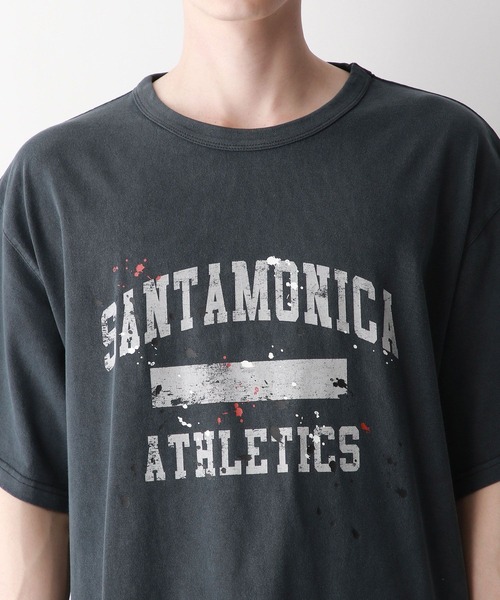 RAGEBLUE（レイジブルー）の「カレッジロゴ/ペイントTシャツ（Tシャツ/カットソー・メンズ・ネイビー/その他19・MEDIUM/LARGE）」の15枚目の写真