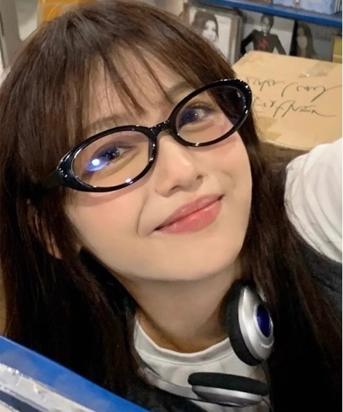 Burner(バーナー)の「【OKUOKU 0909】レトロシック ブルーライトカットメガネ oku-sung-766006905460-2(メガネ・メンズ・ブラック・FREE)」の7枚目の写真