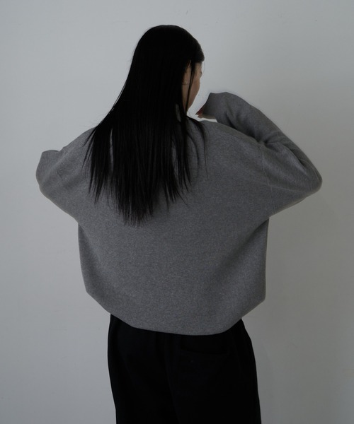 COLONY 2139（コロニートゥーワンスリーナイン）の「スウェットライクニットポロ（ニット/セーター・メンズ・グレー/ブルー/ブラック・MEDIUM/LARGE）」の10枚目の写真