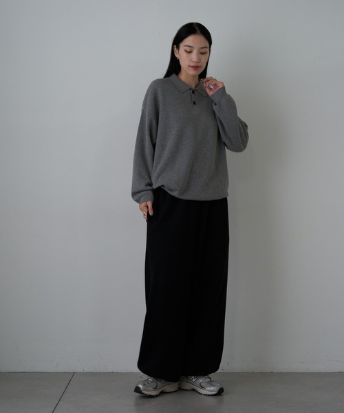 COLONY 2139（コロニートゥーワンスリーナイン）の「スウェットライクニットポロ（ニット/セーター・メンズ・グレー/ブルー/ブラック・MEDIUM/LARGE）」の20枚目の写真