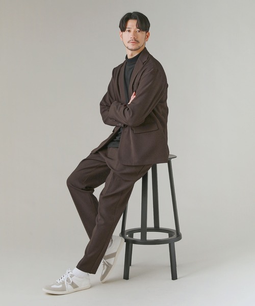 SPU(スプ)の「コットンポリエステルタートルネックカットソー(Tシャツ/カットソー・メンズ・ブラック/グレー/チャコール/ホワイト・L/M/XL)」の12枚目の写真