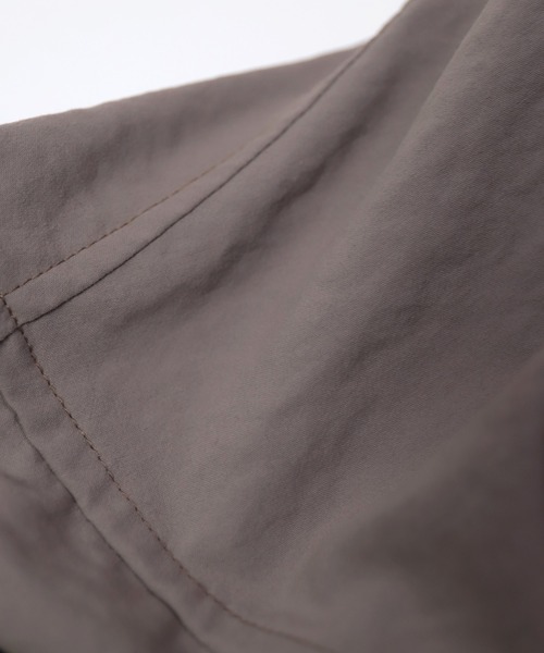 D.M.G.（ドミンゴ）の「[D.M.G. / ディーエムジー] 45Sブロード エアフロートロンシャツ（シャツ/ブラウス・レディース・ライトピンク/ライトグリーン/グレイッシュベージュ/ホワイト・3/2）」の13枚目の写真