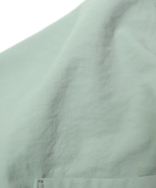 D.M.G.（ドミンゴ）の「[D.M.G. / ディーエムジー] 45Sブロード エアフロートロンシャツ（シャツ/ブラウス・レディース・ライトピンク/ライトグリーン/グレイッシュベージュ/ホワイト・3/2）」の7枚目の写真