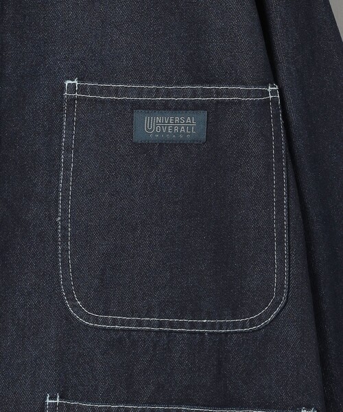 UNIVERSAL OVERALL(ユニバーサルオーバーオール)の「【別注】 <UNIVERSAL OVERALL> カバーオール(カバーオール・メンズ・ブラック/ネイビー/ダークグレー・M/L/XL/S)」の14枚目の写真