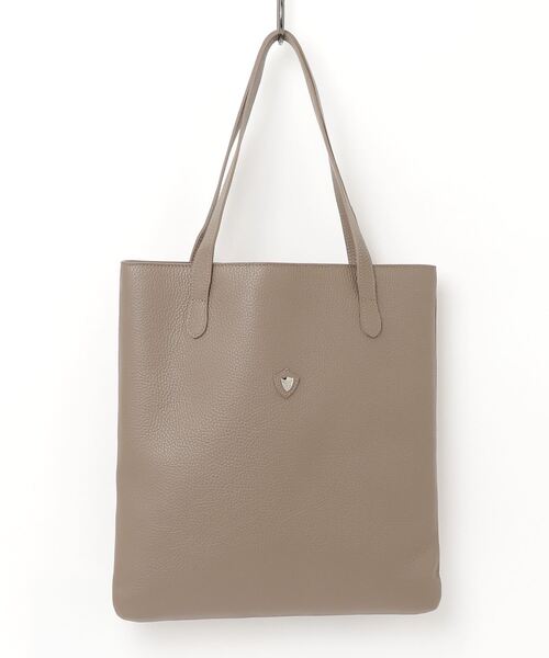 CHAMBORD SELLIER(シャンポールセリエ)の「CHAMBORD SELLIER / BUSSE レザー トートバッグ(トートバッグ・メンズ・ブラック/カーキ・ONE SIZE)」の1枚目の写真