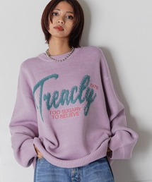 PAGEBOY | ループロゴジャガードニット(ニット/セーター)