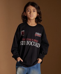 PAIRMANON STREET | 【PAIRMANON STREET】アソート ストリート プリント ビッグシルエット 長袖 Tシャツ(Tシャツ/カットソー)