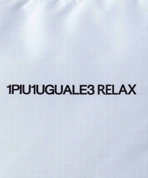 1PIU1UGUALE3 RELAX (ウノピゥウノウグァーレトレ リラックス)の「1PIU1UGUALE3 RELAX(ウノピゥウノウグァーレトレ リラックス)ブランドロゴ パデッド キルティング ミニトートバッグ ハンドバッグ(ハンドバッグ・メンズ・ホワイト/ブラック・ONE SIZE)」の16枚目の写真