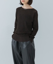 URBAN RESEARCH | ドライウールボートネックニット(ニット/セーター)