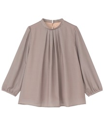 TOKYO SHIRTS | 前タックプリント レディース長袖ブラウス(Tシャツ/カットソー)