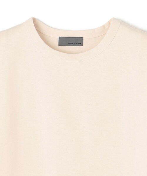 ダブルフェイスジャージー ノースリーブカットソー（Tシャツ