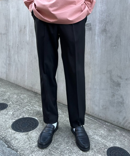 CIAOPANIC（チャオパニック）の「【ZOZO限定】サイドアジャスターワンタックスラックス（スラックス・メンズ・モカ/チャコールグレー/ブラック・XS/S/M/L/XL）」の15枚目の写真