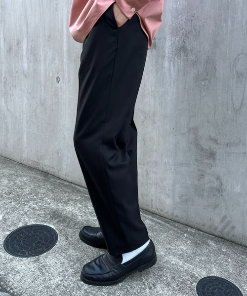 CIAOPANIC（チャオパニック）の「【ZOZO限定】サイドアジャスターワンタックスラックス（スラックス・メンズ・モカ/チャコールグレー/ブラック・XS/S/M/L/XL）」の16枚目の写真