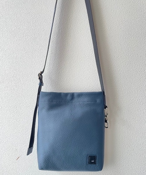 waku（ワク）の「WK-0090　waku　シンプルショルダー　Sサイズ（ショルダーバッグ・メンズ・グレー/ネイビー/ブラック・FREE）」の12枚目の写真