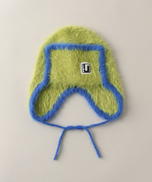 FLUFFY FLIGHT CAP（GREEN） - irojikake - online store