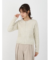 fifth | ラメフェザージップカーディガン(カーディガン/ボレロ)