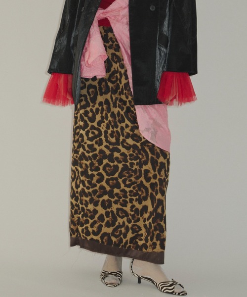 Animal pattern skirt / アニマルパターンスカート(スカート)|yae(ヤエ) Animal pattern skirt / アニマルパターンスカート(スカート)|yae(ヤエ)