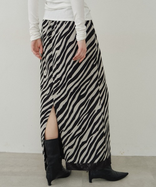 Animal pattern skirt / アニマルパターンスカート(スカート)|yae(ヤエ) Animal pattern skirt / アニマルパターンスカート(スカート)|yae(ヤエ)