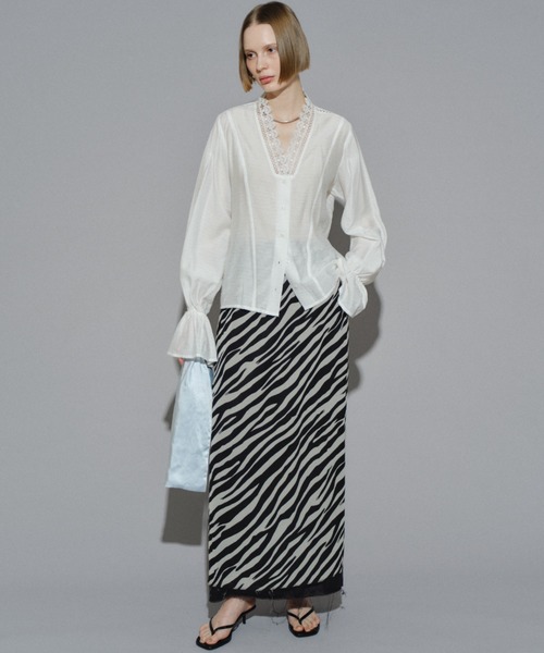 Animal pattern skirt / アニマルパターンスカート（スカート