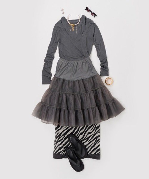【新品未使用タグ付き】yae Animal pattern skirt Animal pattern skirt / アニマルパターンスカート（スカート）｜yae