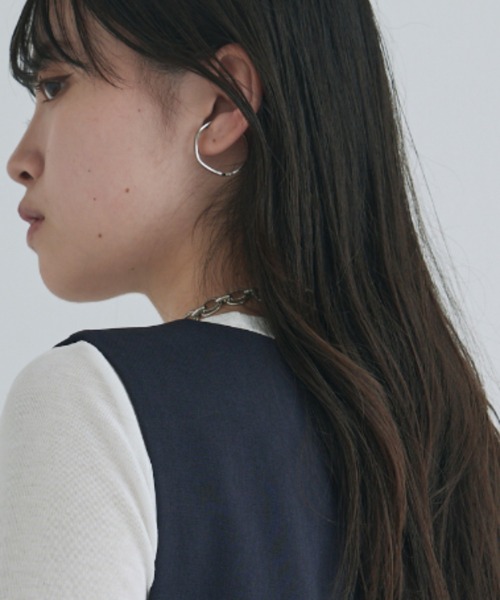 kiehtova（キエトヴァ）の「【kiehtova】LEGATO EARCUFF/レガート イヤーカフ（イヤーカフ・レディース・シルバー/ゴールド・FREE）」の6枚目の写真
